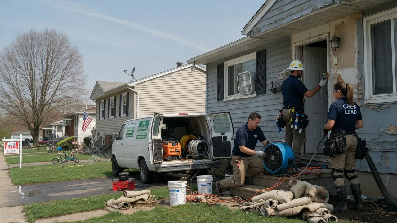 Flood Cleanup in Groveport, OH near me