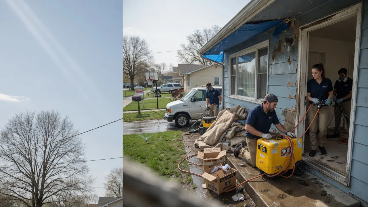 Basement Flood Cleanup in Groveport, OH near me